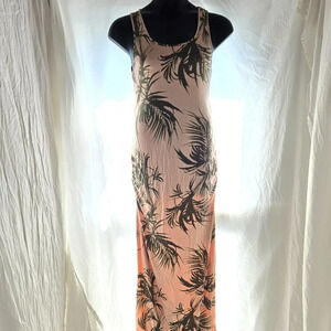 Tropical Maternity Dress EUC